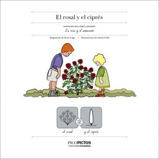 Cuentos con pictogramas, sistema SPC para la comunicación alternativa y aumentativa.